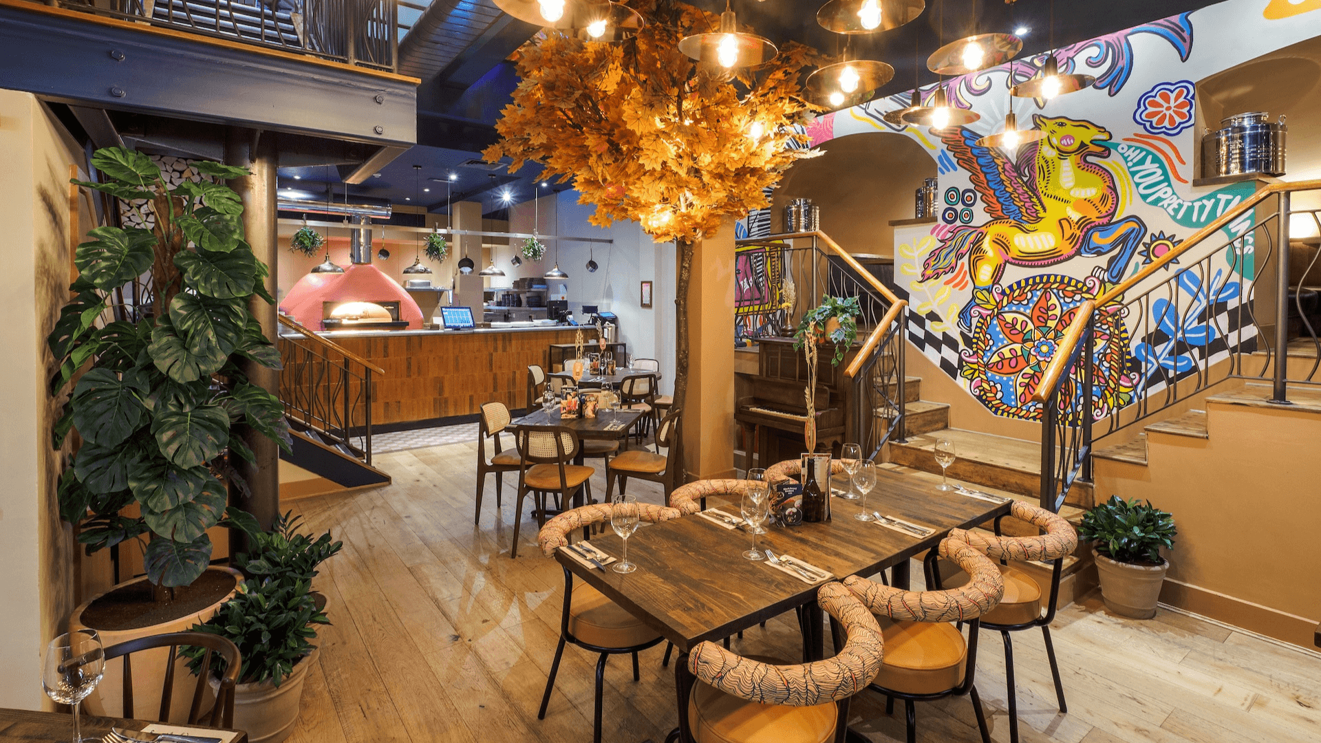 Zizzi Wigmore St Interiors