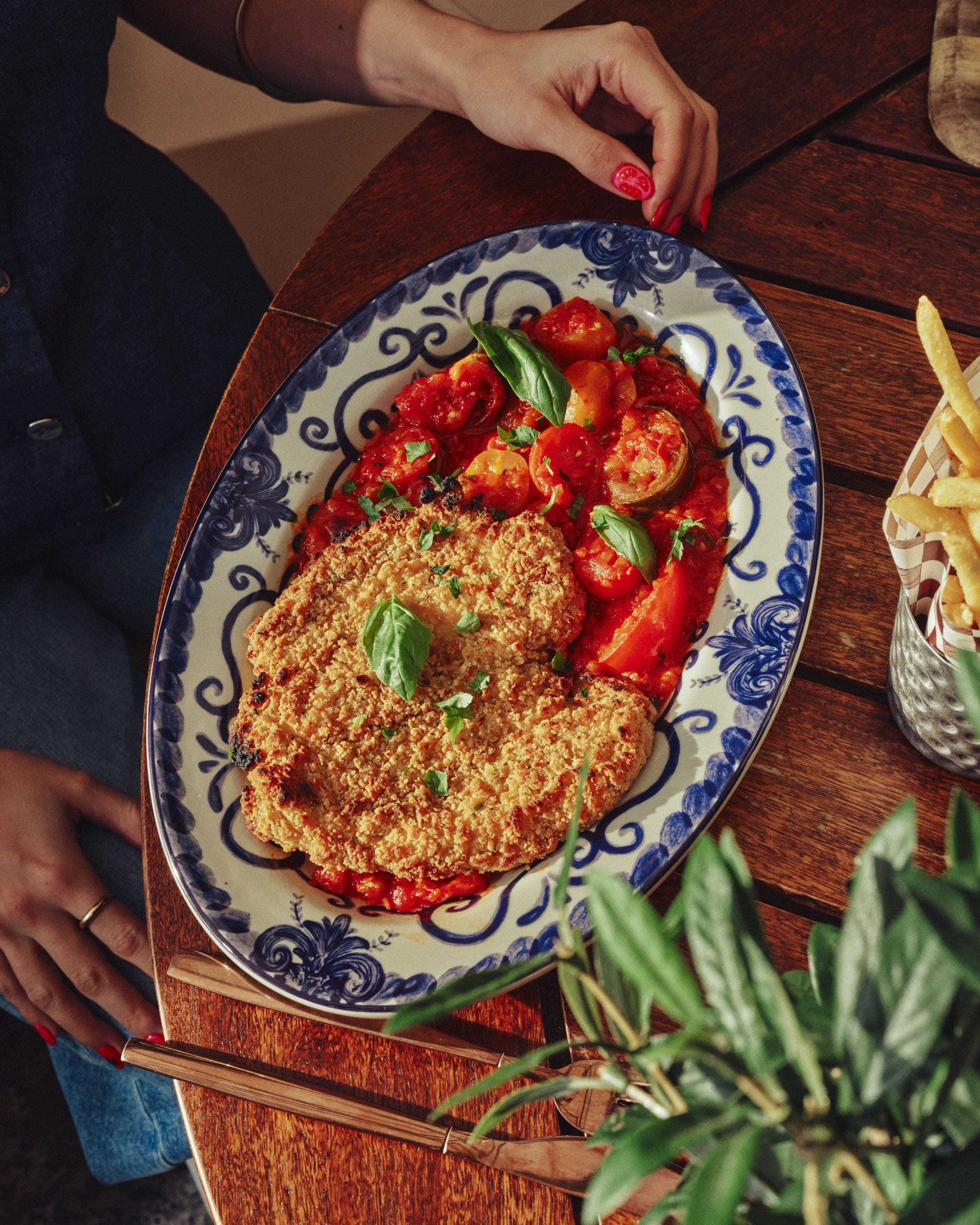 Chicken Milanese Fonduta