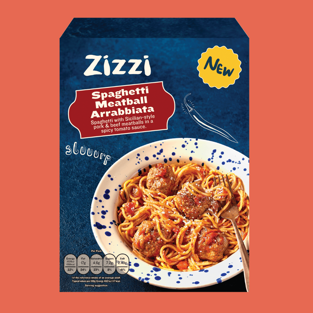 Spaghetti Meatball Arrabbiata product packaging