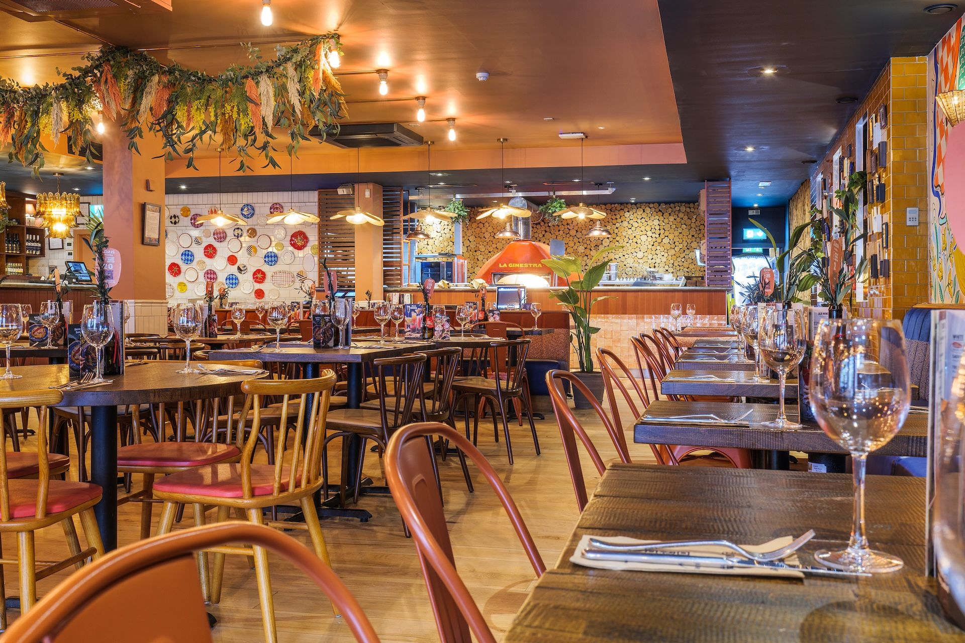 Zizzi Bromley interiors 