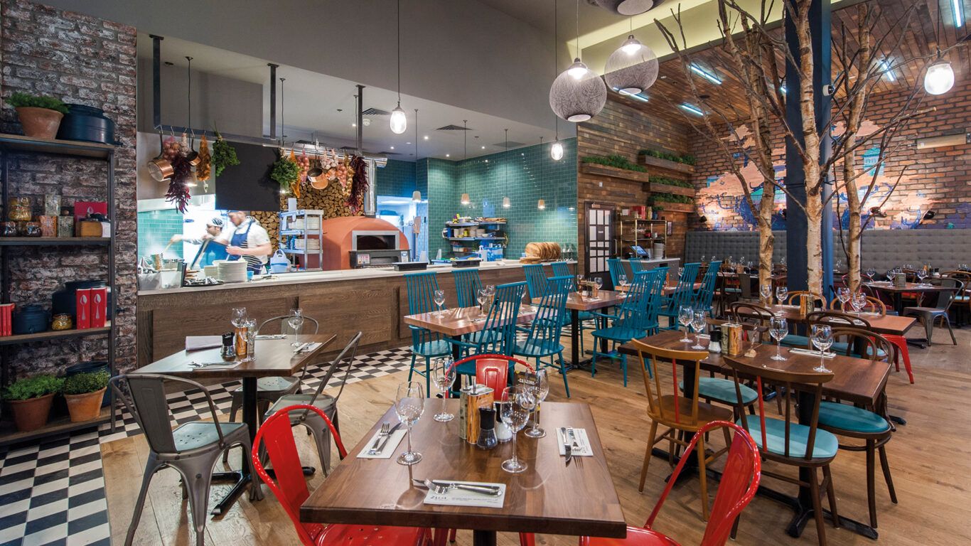 Zizzi Italian Restaurants Glasgow Silverburn