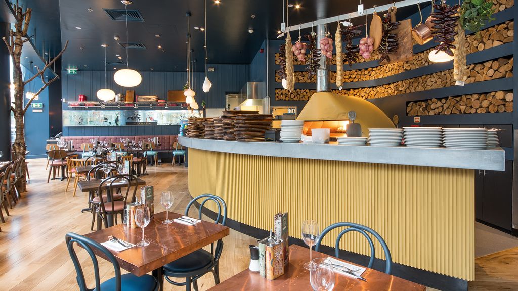 Zizzi Italian Restaurants Victoria Station London Italian in Victoria Station