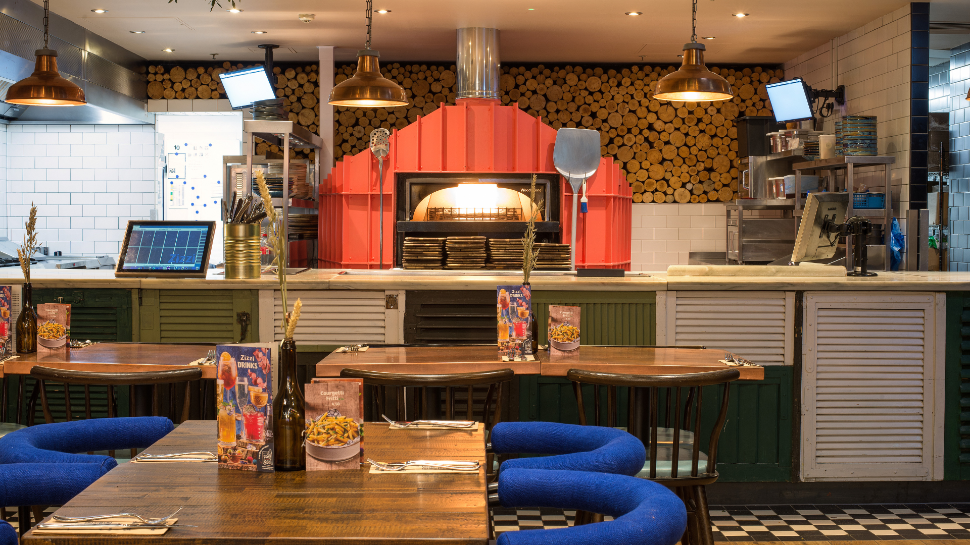 Zizzi Metro Centre Interiors 