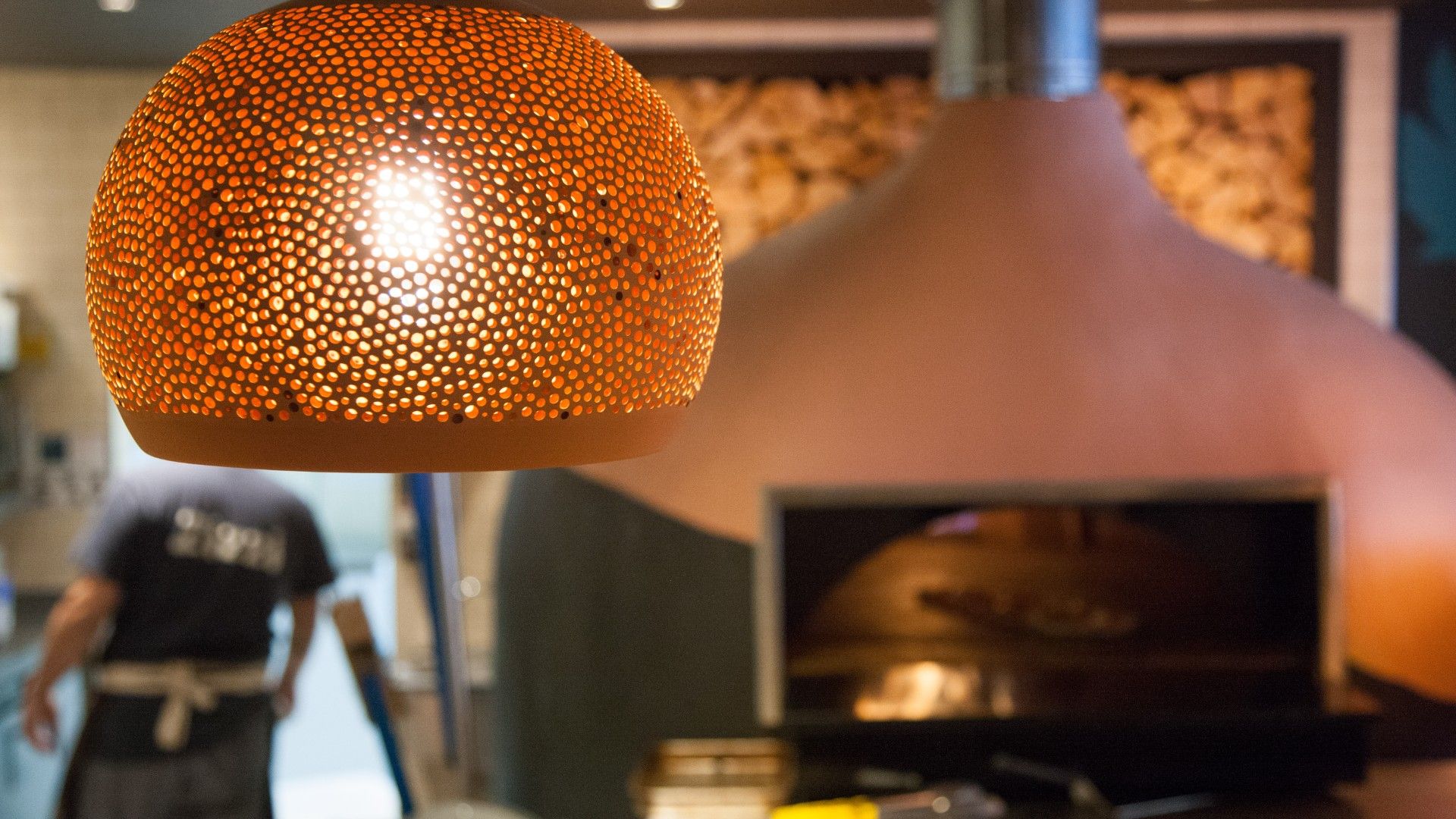 Pizza oven Zizzi Bath. 