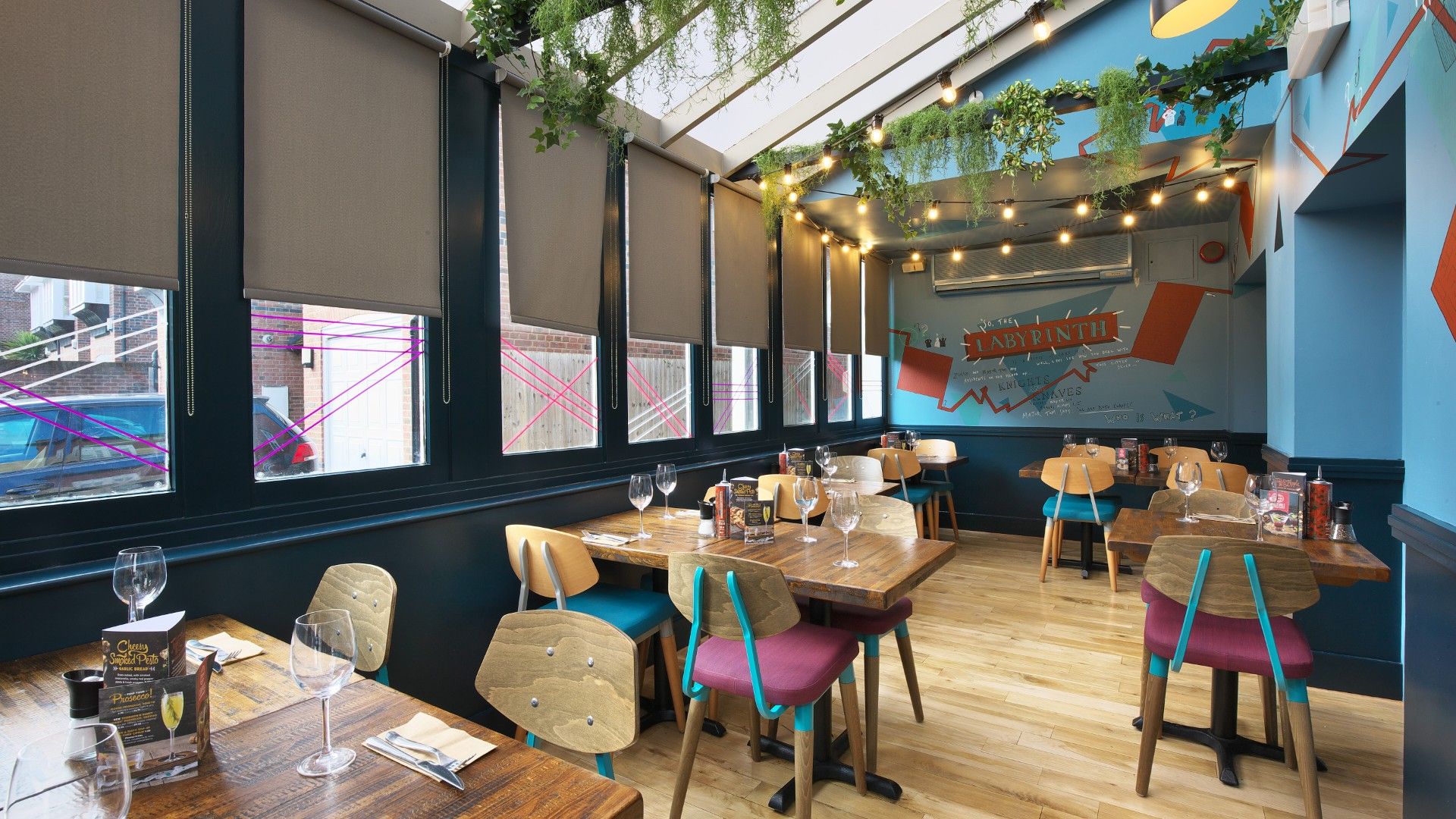 Table view of Zizzi Beckenham 