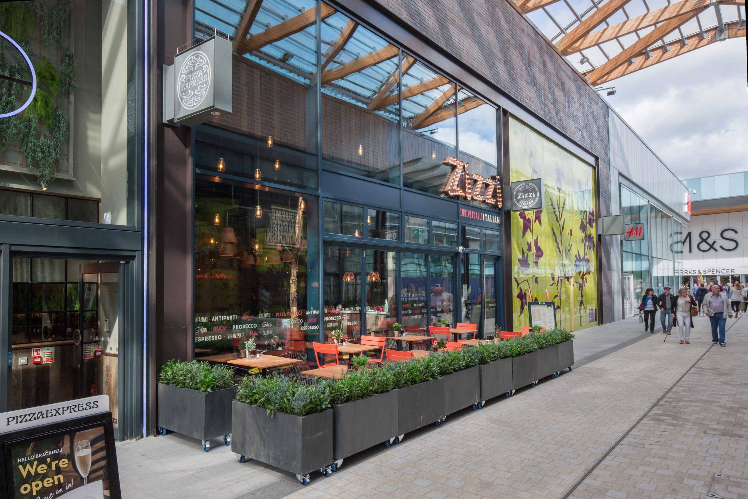 Zizzi Bracknell. 