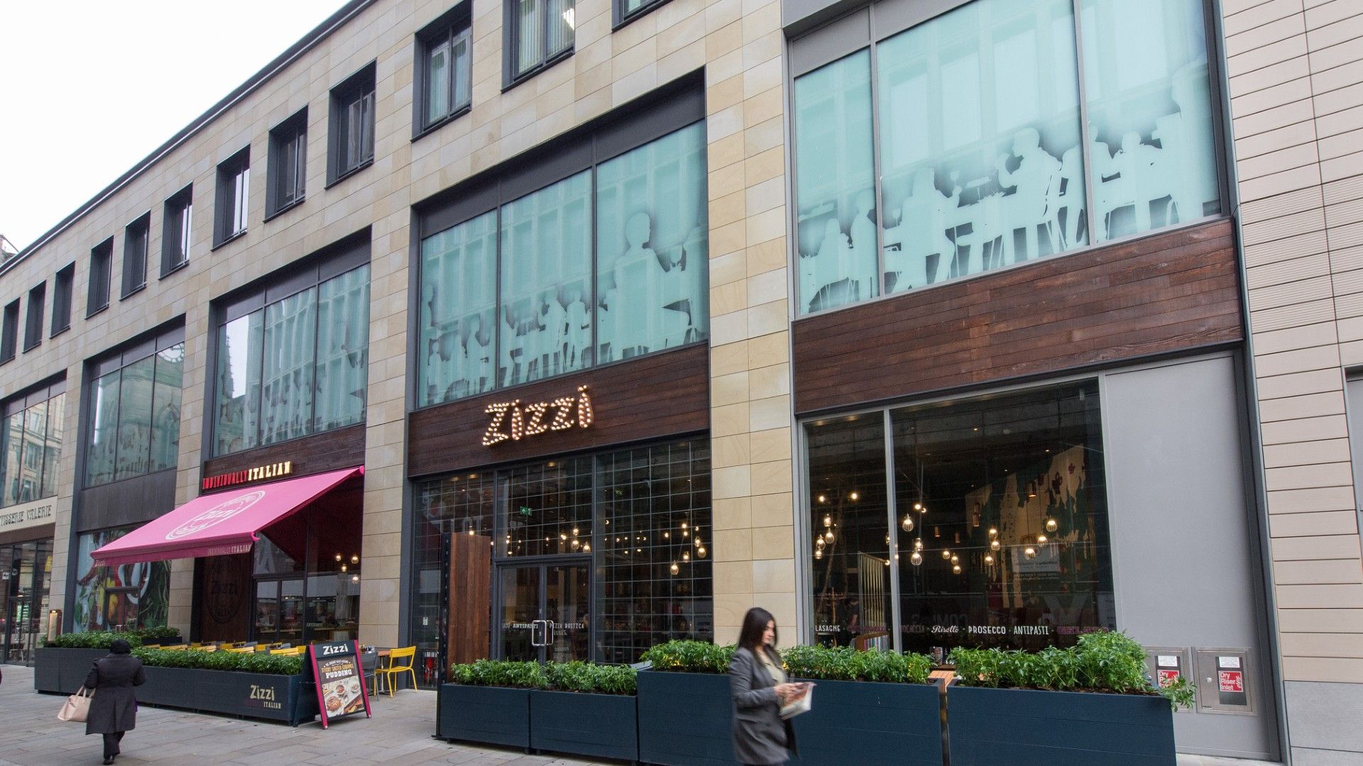 Exterior view of Zizzi Bradford 