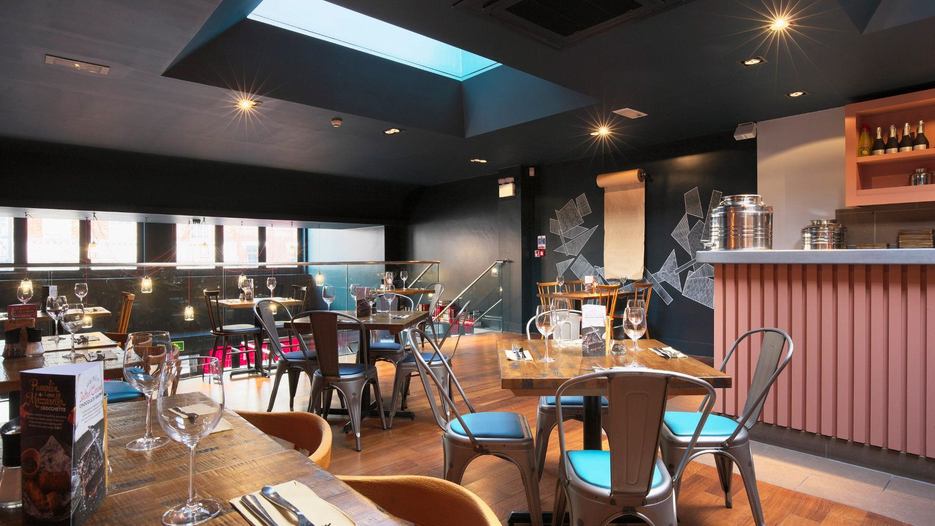 View of Tables and chairs Zizzi Brentwood 