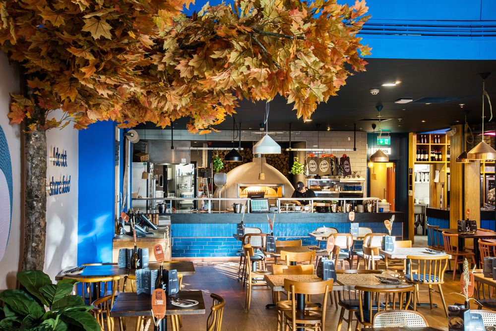 Zizzi Italian Restaurants Bristol Cabot Circus Italian in Bristol