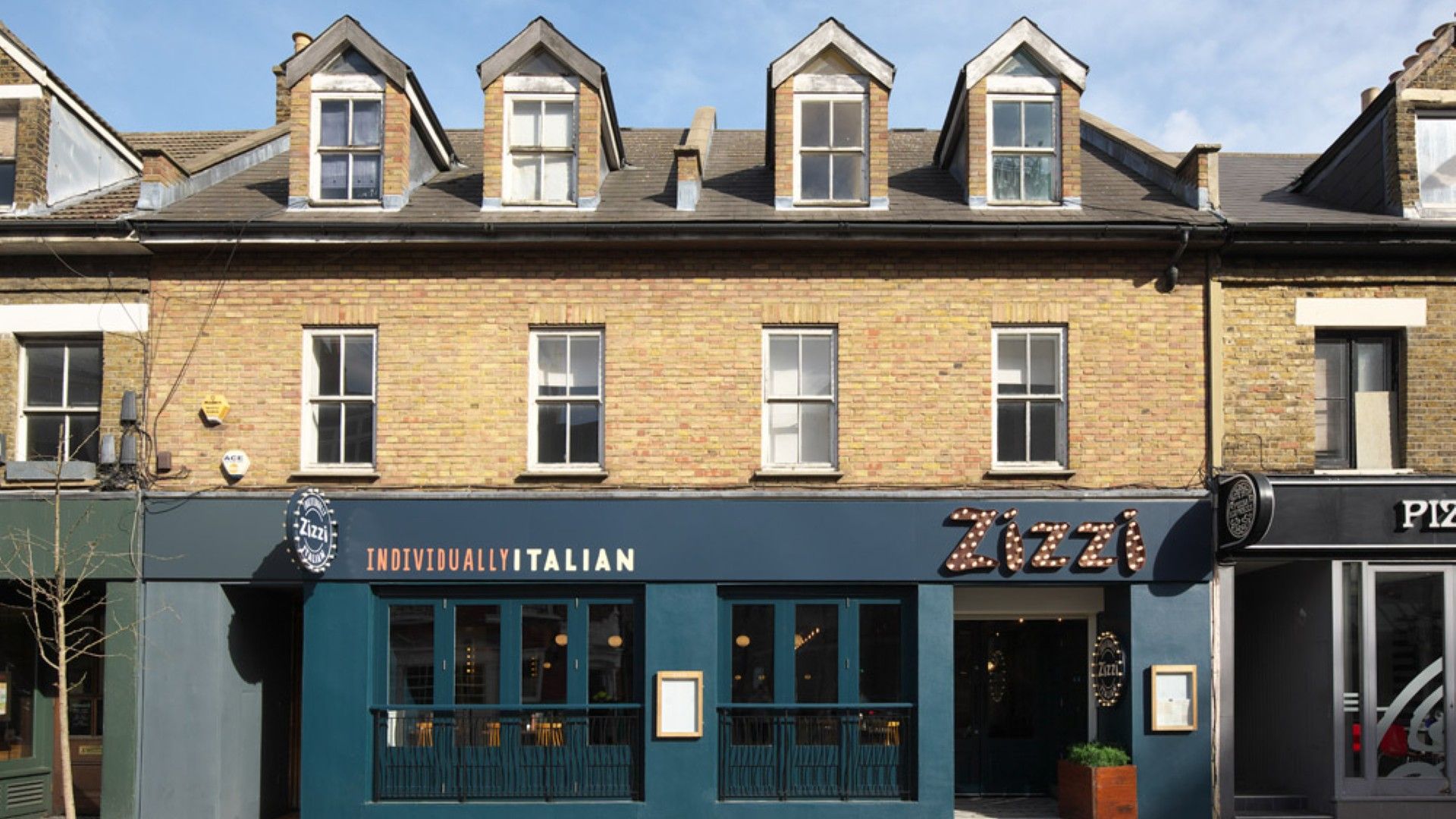 Exterior view of Zizzi Bromley 