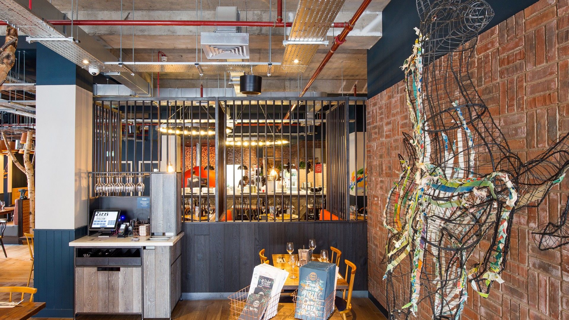 Entrance to Zizzi Coventry 