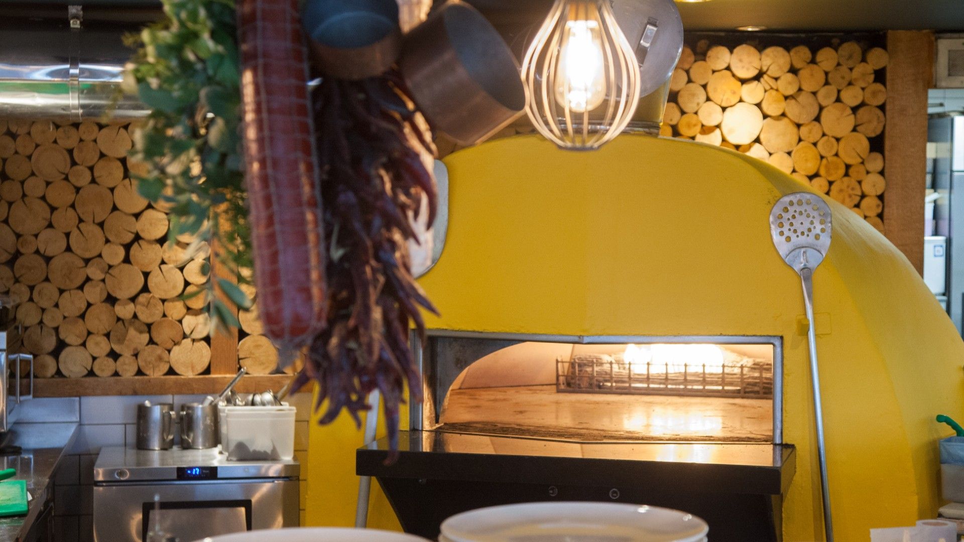 Pizza Oven Zizzi Hampton Court. 