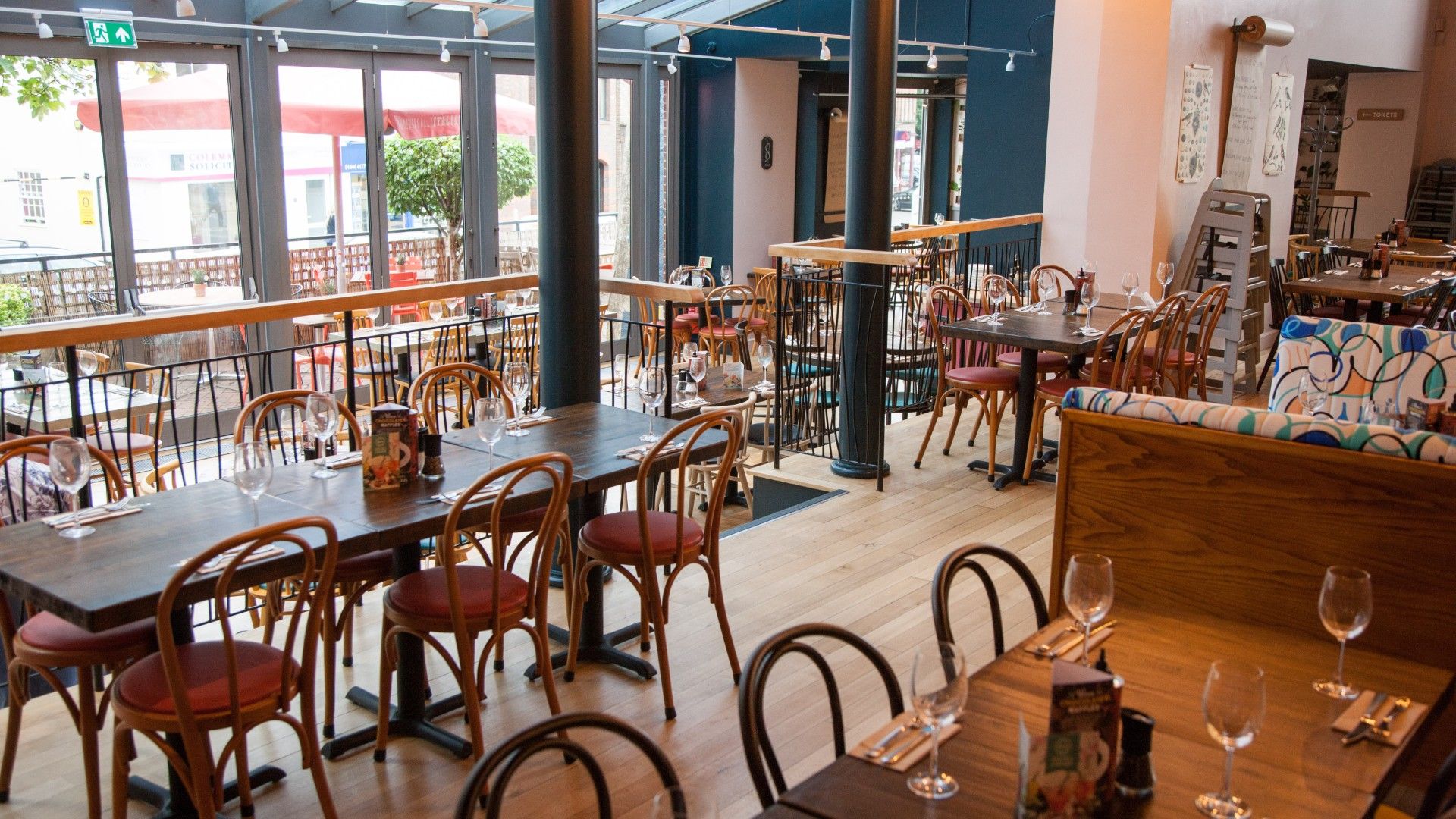 Table view of Zizzi Haywards Heath 