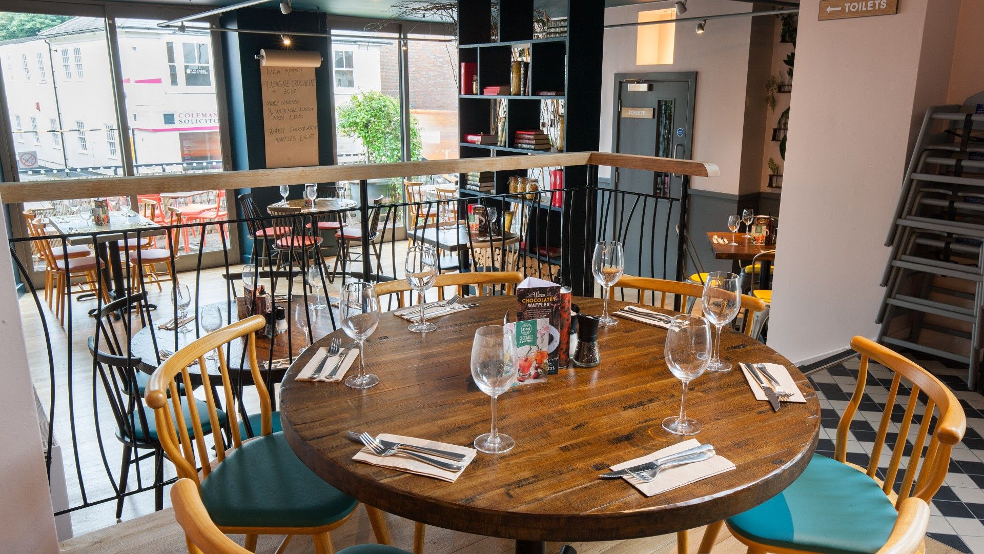 Table view of Zizzi Haywards Heath 