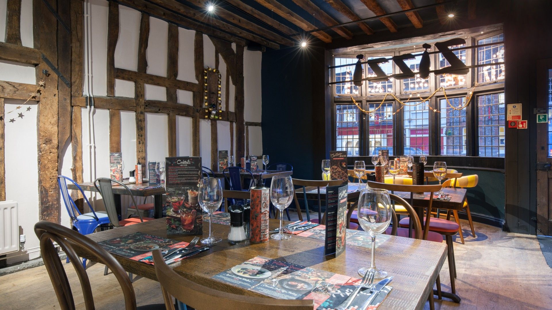 Table view of Zizzi Henley on Thames 