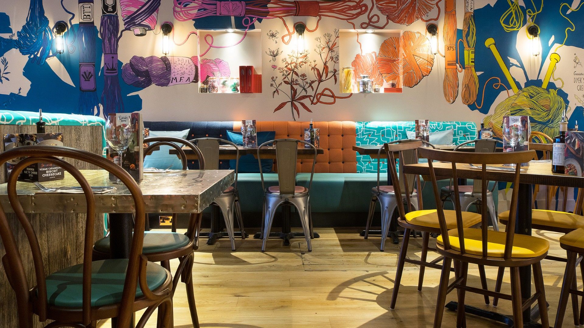 Table and Chairs Zizzi Hitchin 