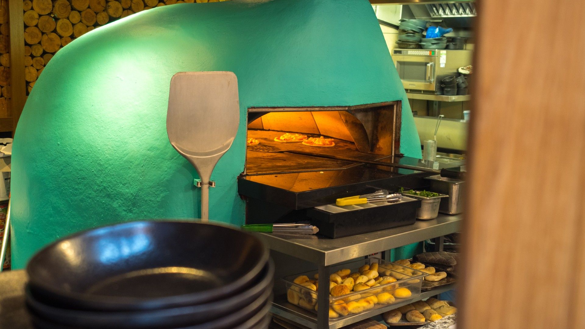 Pizza oven Zizzi Hitchin. 