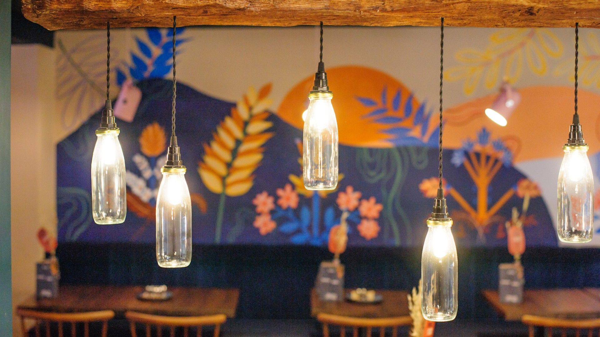Art work Zizzi Market Harborough 