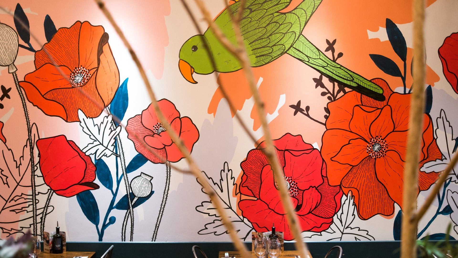 Art wall Zizzi Richmond. 