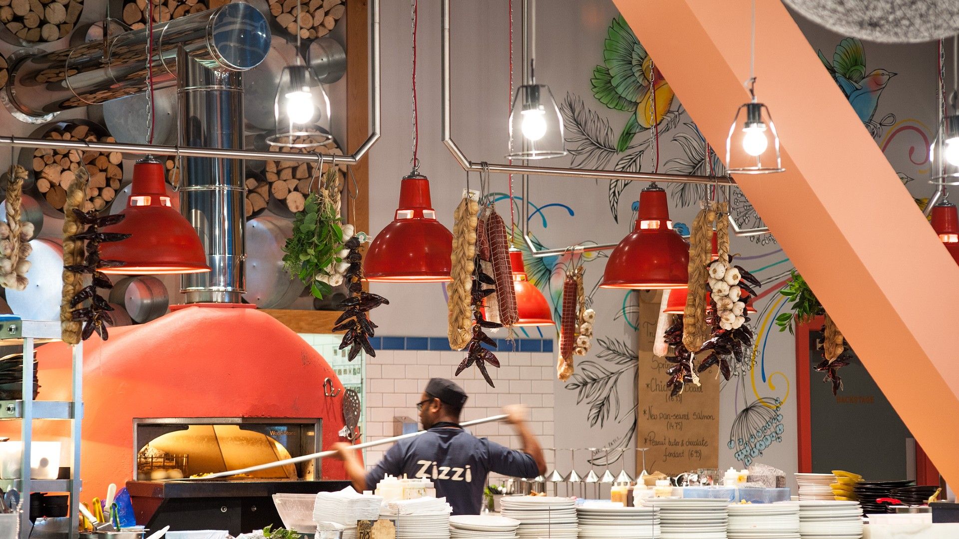 Pizza oven Zizzi Romford. 