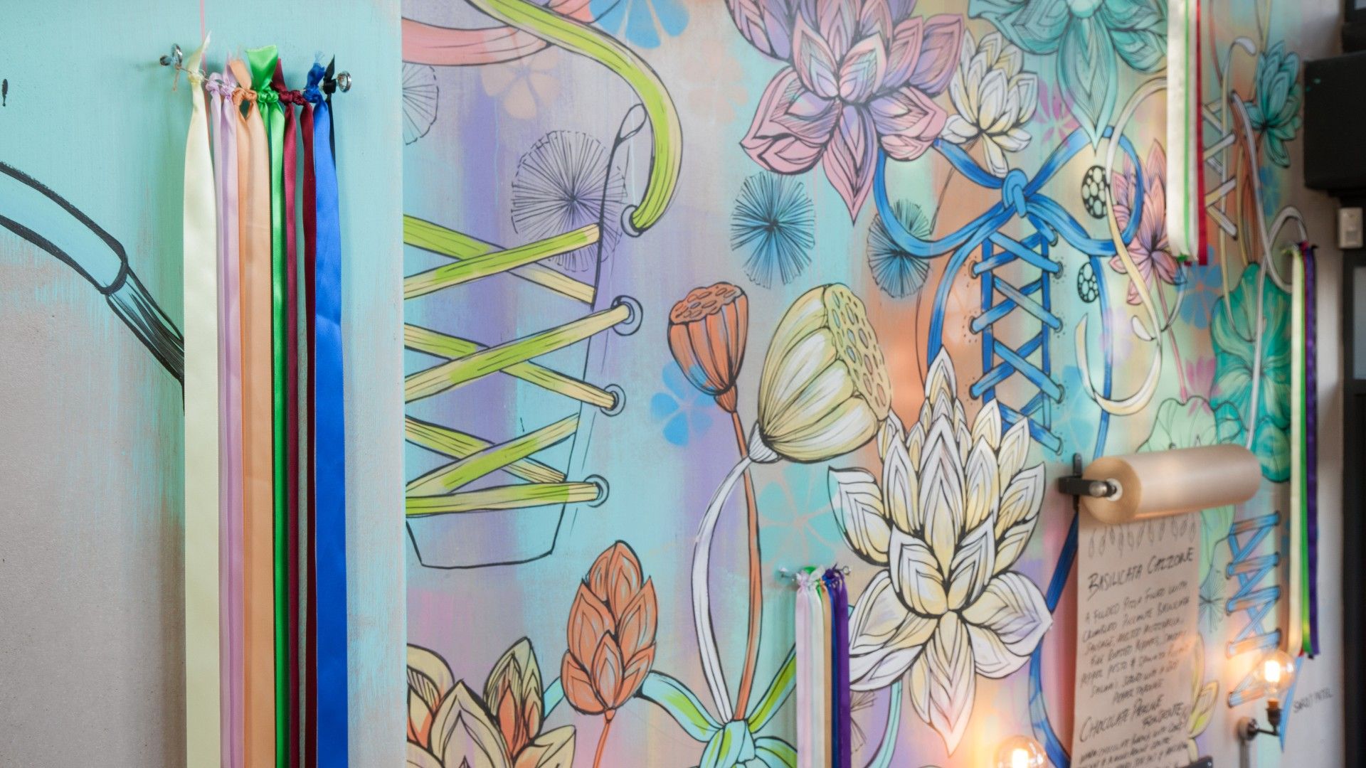 Art wall Zizzi Stafford. 