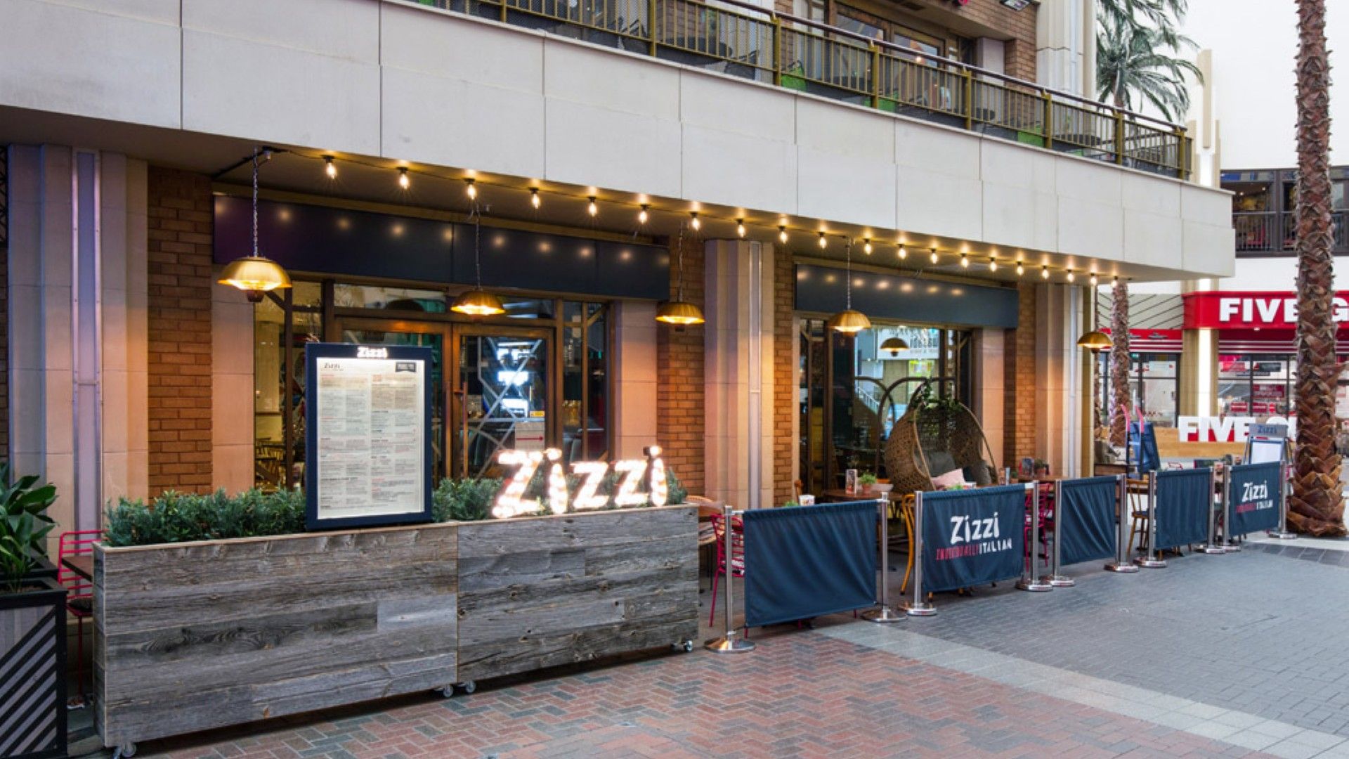 Exterior view of Zizzi, The O2. 