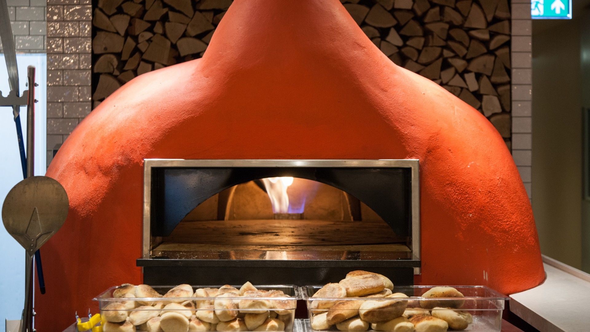 Pizza oven Zizzi Westfield, Stratford. 