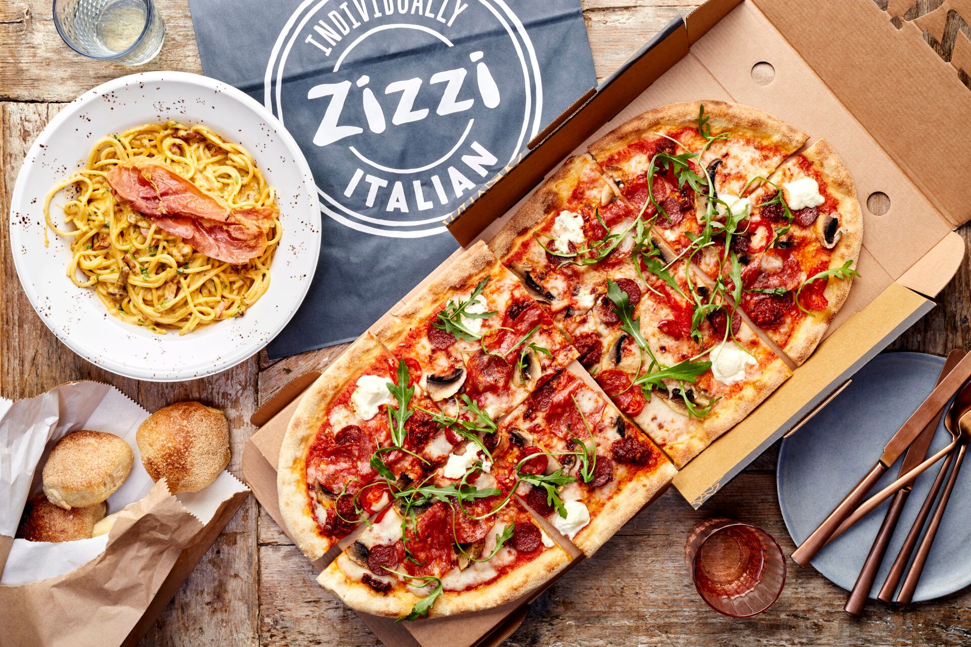 Book your table at Zizzi Italian Restaurants Bookings Zizzi