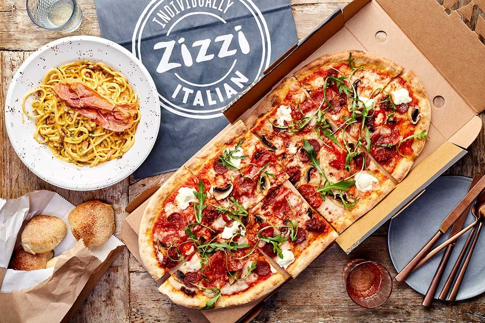 Zizzi's Takeaway Menu 