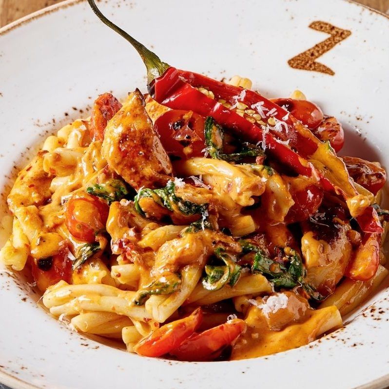 Zizzi Recipes | Pasta | Casareccia Pollo Piccante | Zizzi