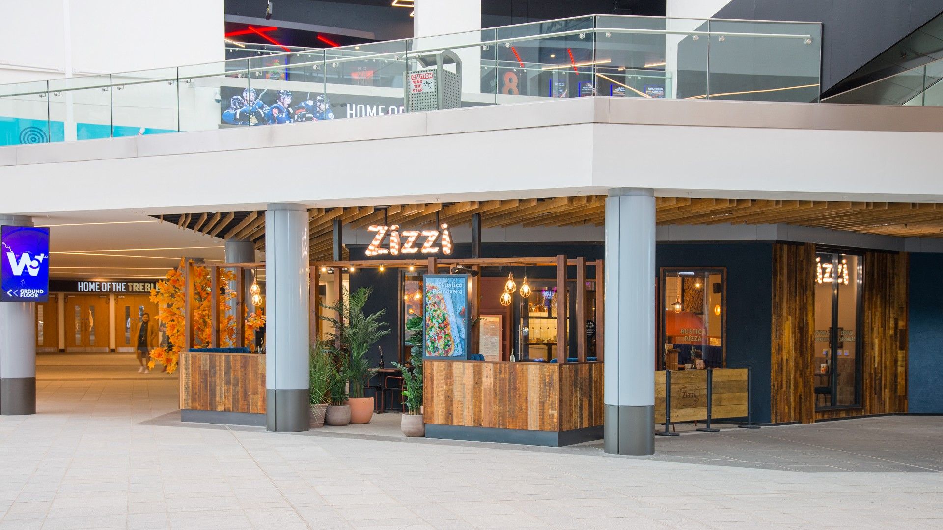 Exterior view of Zizzi Belfast Odyssey 