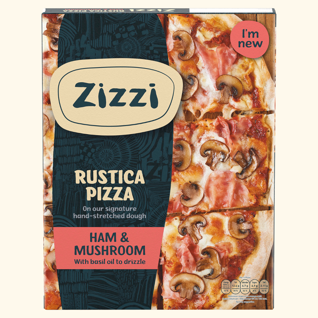 Rustica Ham & Mushroom - Retail 