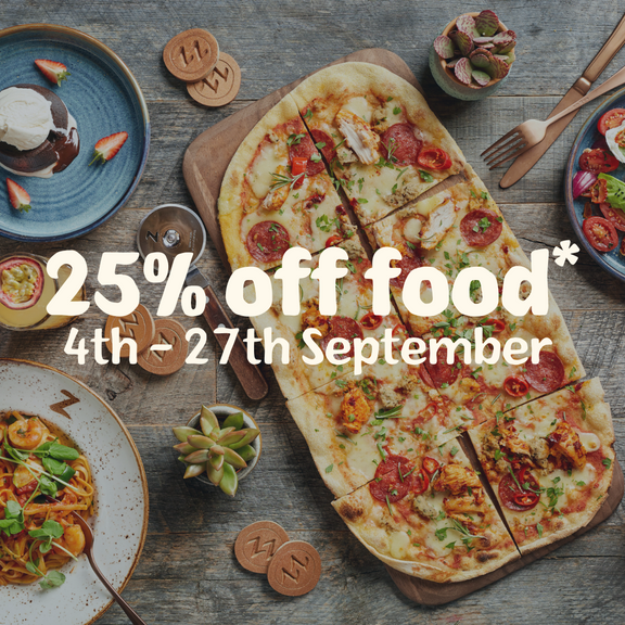 Zizzi Offers Zillionaires' Club at Zizzi Sign Up Today