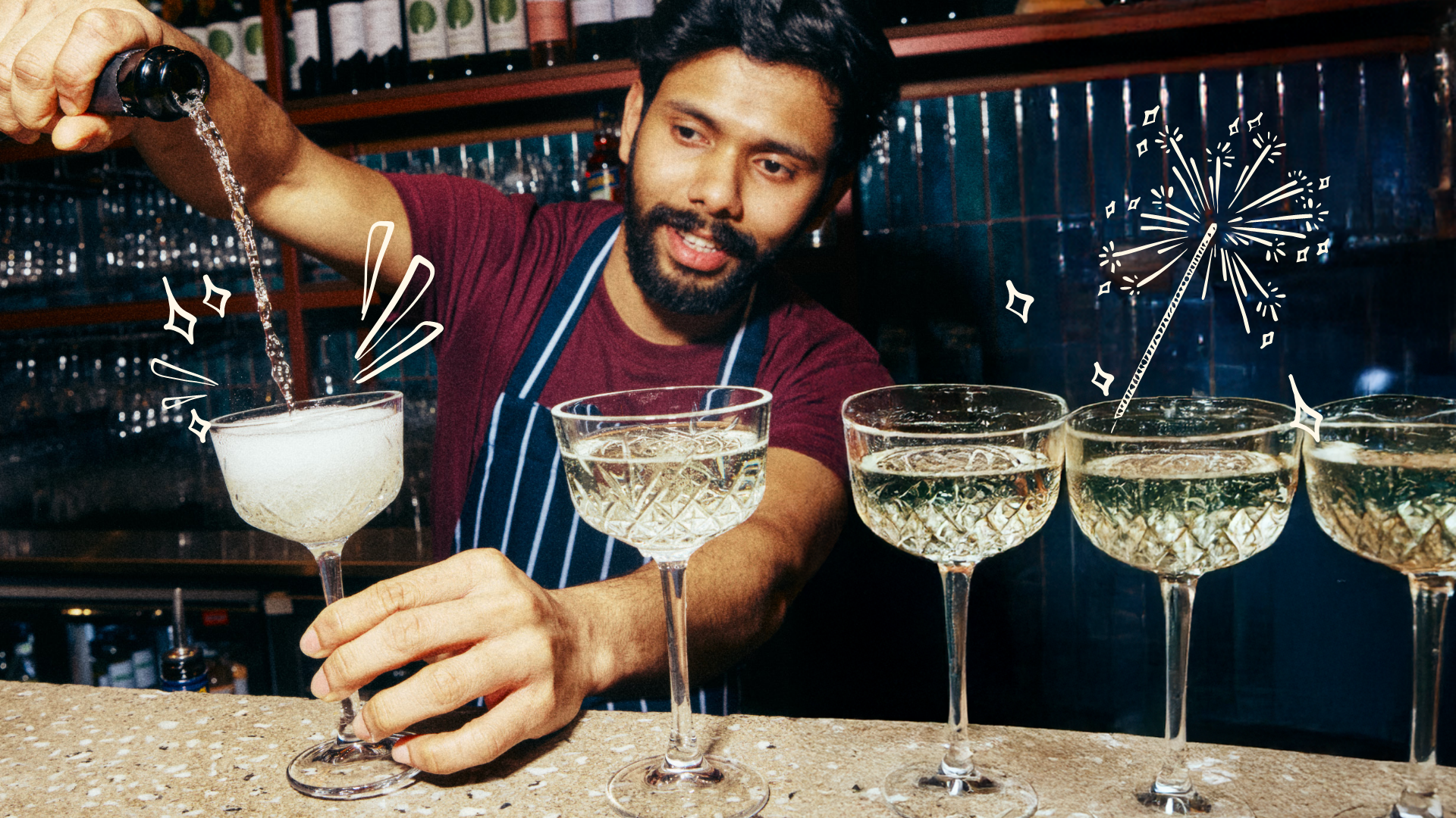 New Year's Eve cocktails 