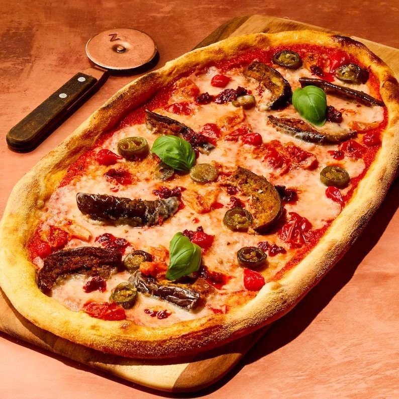 Vegan Aubergine Parmigiana 