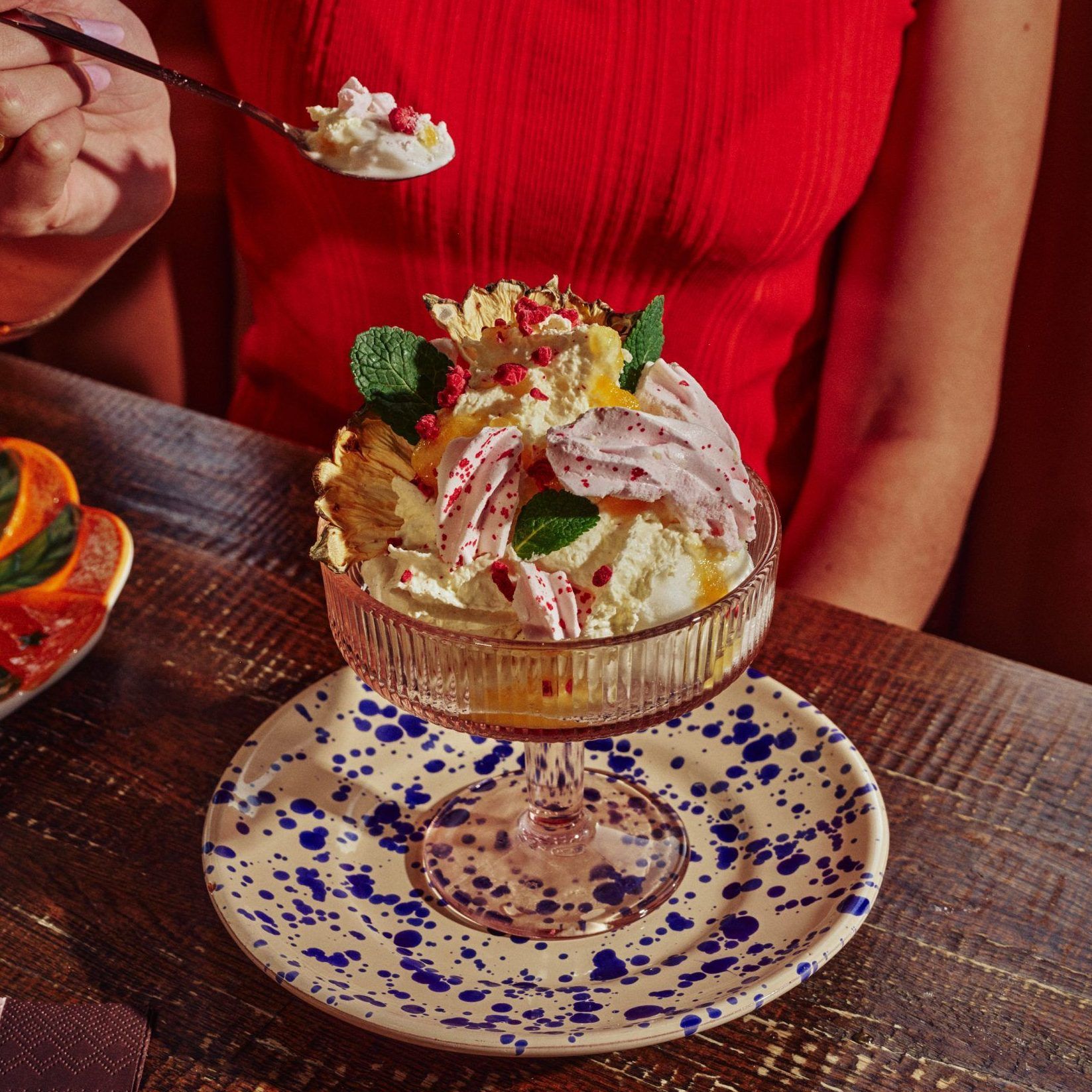 Tropical Pina Colada Sundae 