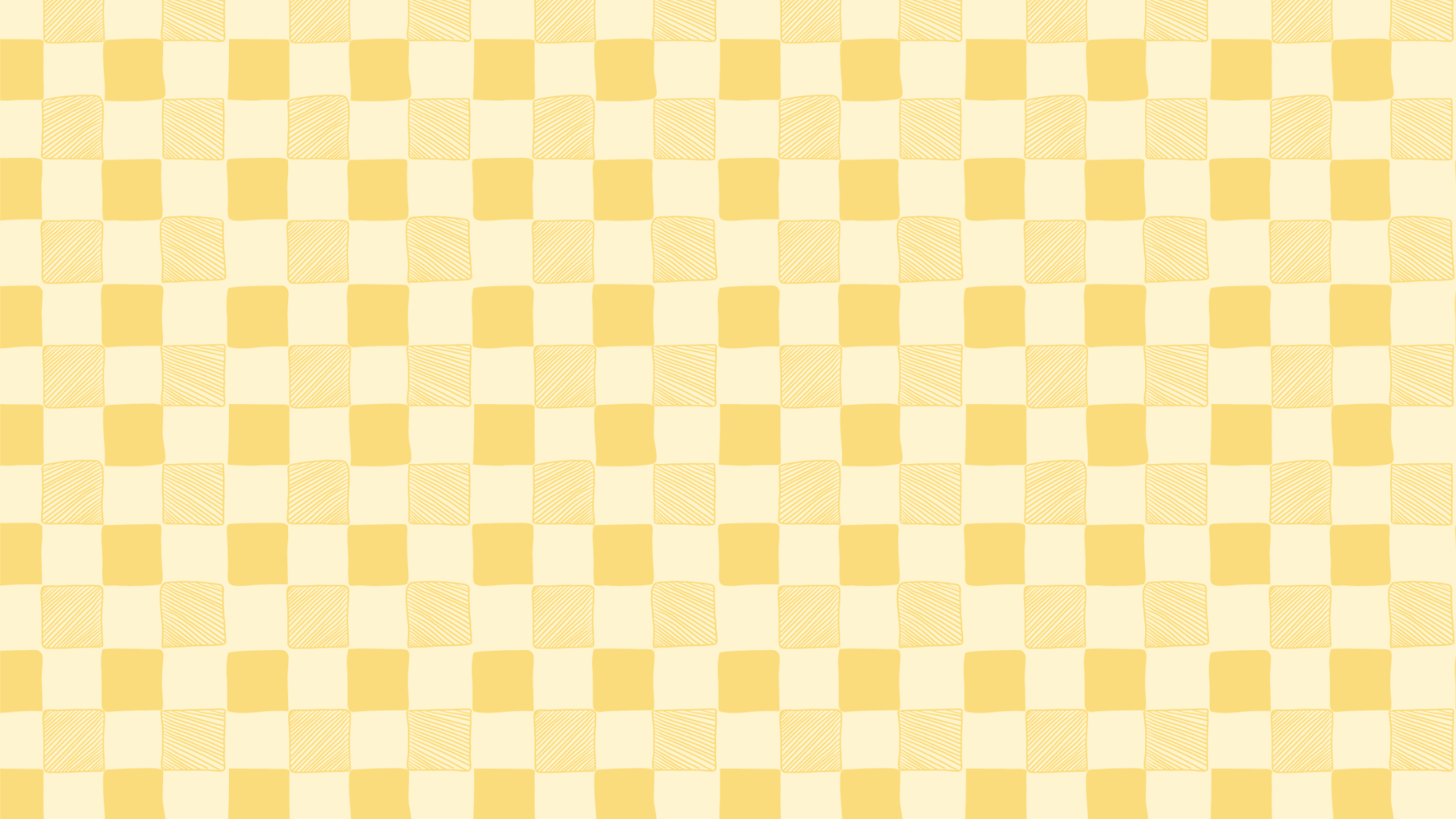 Yellow chequered banner